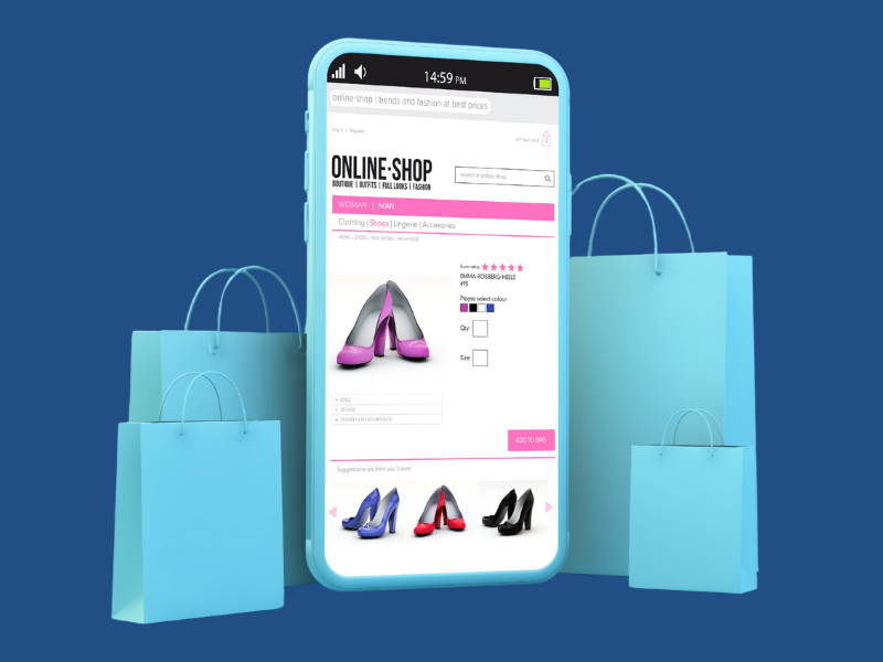 Secure payment gateway options displayed on an online store checkout page