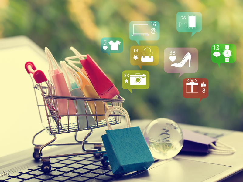 A mobile-responsive e-commerce site showcasing product categories
